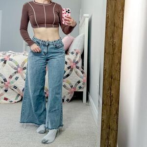 Garage Women's Brown Crop-top